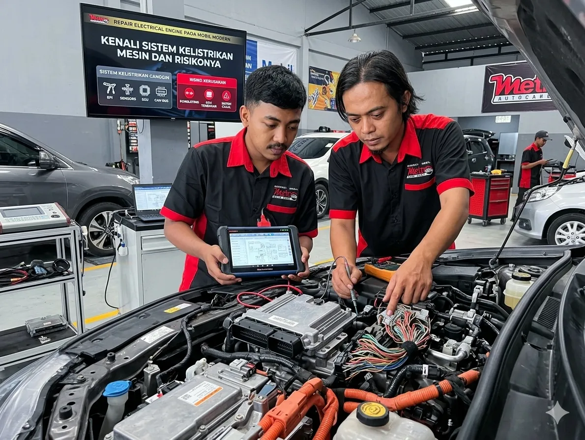 Pentingnya Repair Electrical Engine pada Mobil Modern, Kenali Sistem Kelistrikan Mesin dan Risikonya