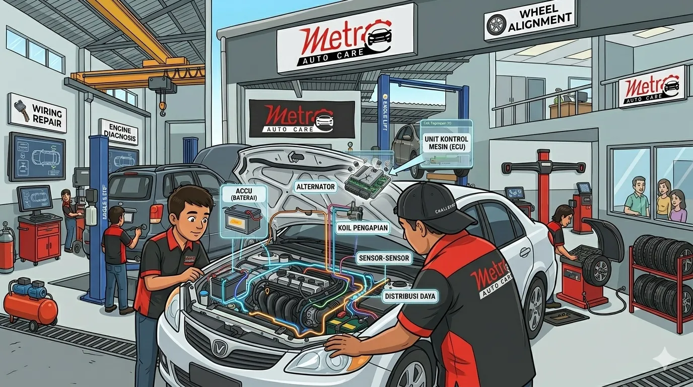 Kenapa Sistem Kelistrikan Mobil Sangat Penting? Ini Fungsi dan Tanda Kerusakannya