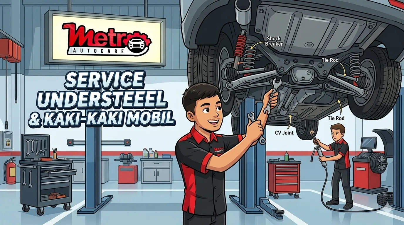 Apa Itu Understeel atau Kaki-Kaki Mobil? Kenali Fungsi, Risiko Kerusakan, dan Cara Merawatnya