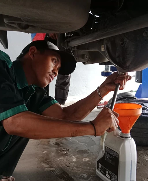 Ganti Oli Mesin